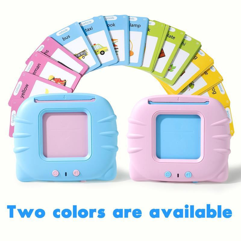 Kids Sight Words Games Talking Flash Cards Learning English Machine Education Electronic Book Toddlers 2-6 Years Reading Gadget