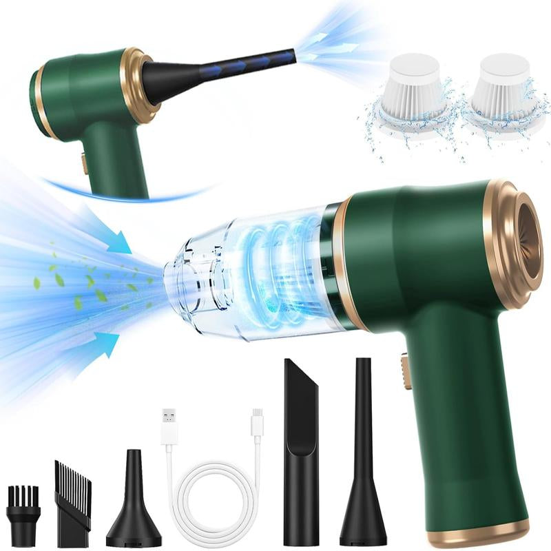 BELBUY Handheld Car Vacuum Cleaner, 19000Pa Vacuum Cleaner and Air Gun, 120W High-Power Wireless Handheld Car Vacuum Cleaner, Equipped with Two Filters and Multiple Nozzles, Suitable for Cars, Homes, Offices, and Pets.