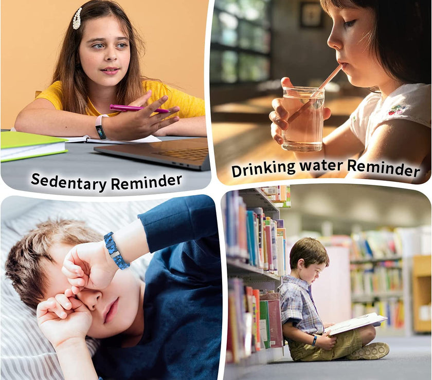 Kids Watch Fitness Tracker, Fitness Watches for Kids, Activity Tracker with Pedometers, Stopwatch, IP68 Waterproof, 11 Sport Modes Smart Watch for Kids Age 6-16 Years Old