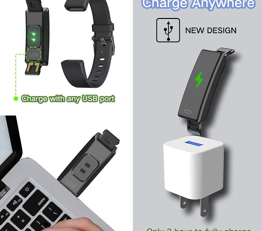 Kids Watch Fitness Tracker, Fitness Watches for Kids, Activity Tracker with Pedometers, Stopwatch, IP68 Waterproof, 11 Sport Modes Smart Watch for Kids Age 6-16 Years Old